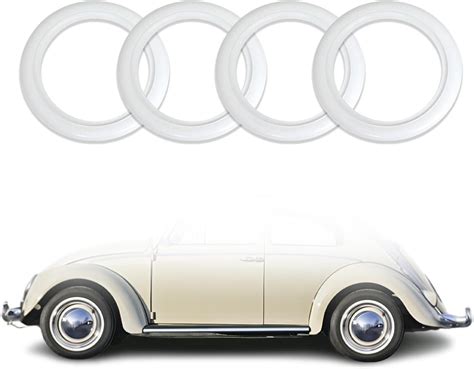 OMAC 15 Rims White Wall Tire Insert Trim Sidewall India | Ubuy