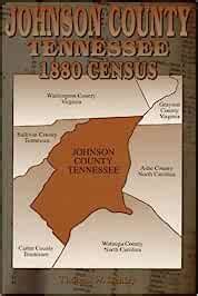 Buy Johnson County Tennessee 1880 Census Book Online at Low Prices in ...