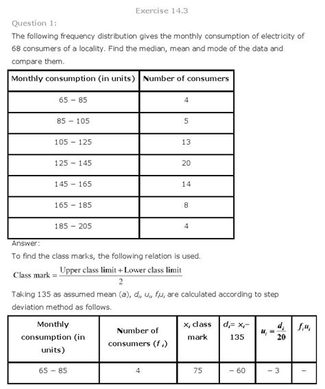 Class 10 Math Statistics Question Q1 的图像结果