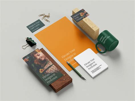 5 Free Luxury Business Stationery Mockup PSD Files - PsFiles