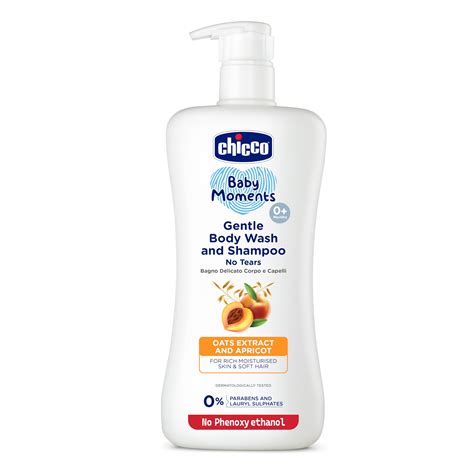 Amazon.in: Buy Chicco Baby Moments Gentle Bodywash & Shampoo with Oats ...