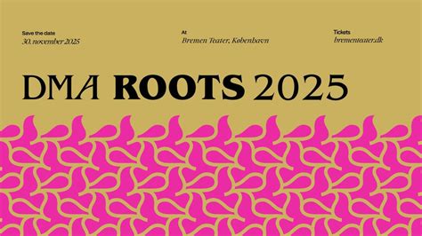 DMA Roots 2025, Bremen Teater, Copenhagen , 30 November 2025 | AllEvents
