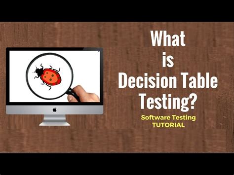 Decision Table Testing Template 的图像结果
