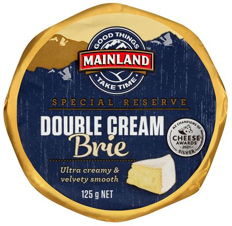 Mainland Special Reserve Double Cream Brie Speciality Cheese | Mainland