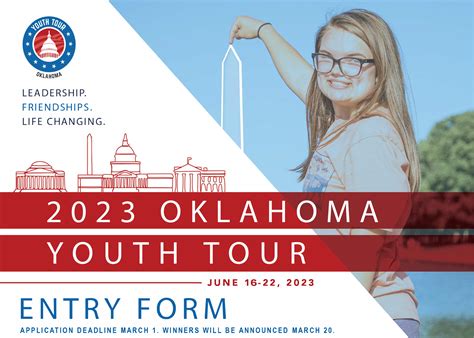 2023 Youth Tour Application | East Central Electric Cooperative