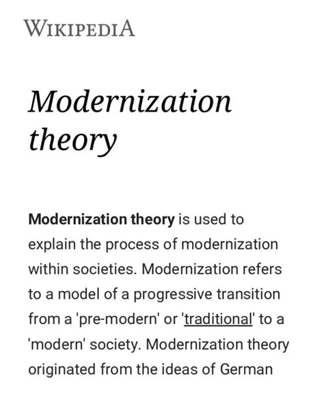 Image result for Modernization Theory of Development PDF
