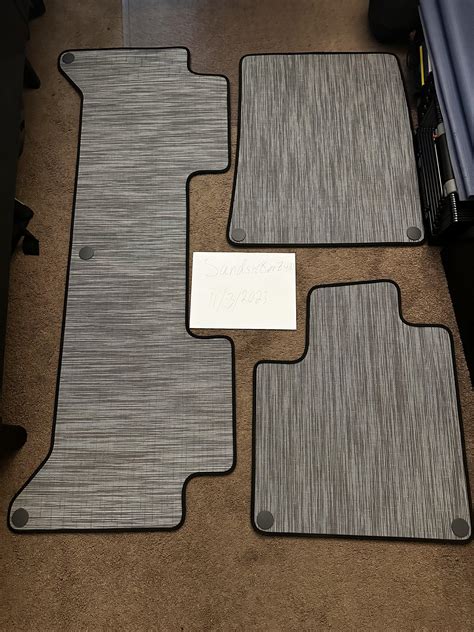 California - R1T Chilewich floor mats - Ocean Coast | Rivian Forum ...