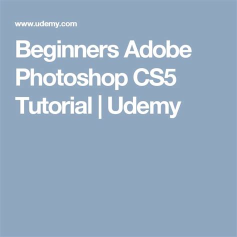 Image result for Photoshop CS5 Tutorials Free