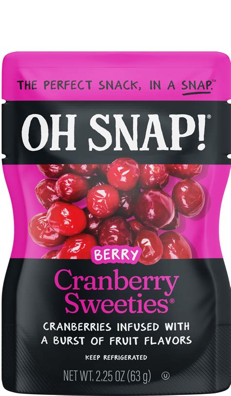 OH SNAP! Infused Cranberry Sweeties – Dilly Goods, LLC