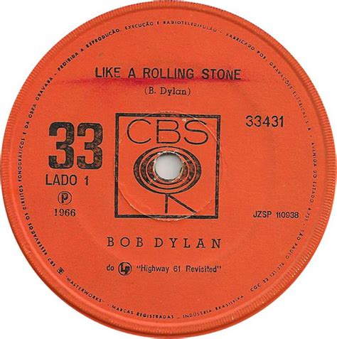 Bob Dylan - Like A Rolling Stone (1966, Vinyl) | Discogs
