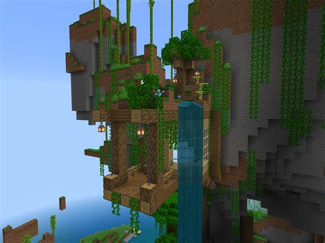 Image result for Minecraft Cliff House Tutorial