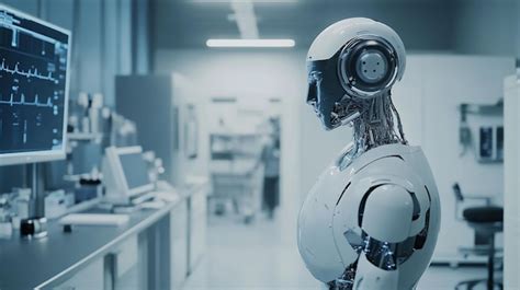 Medical automation by artificial intelligence robot | Premium AI ...