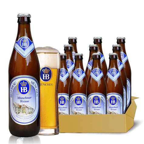 德国原装进口啤酒HB皇家小麦白啤酒500ml*20瓶装【价格 品牌 图片 评论】-酒仙网