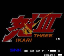 [mdk] Ikari Three (Korea, 8-Way Joystick) download for mame 0.287