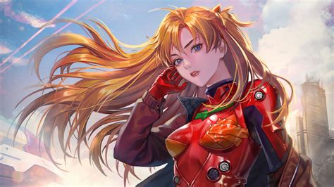 asuka, evangelion, 4k, pc, HD Wallpaper | Rare Gallery