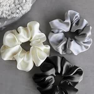 Artlift Luxury Scrunchie for hair satin silk satin scrunchies set ...