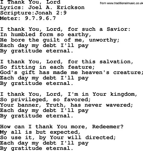 Thank You Lord Janae Jones Lyrics at Timothy Greenwell blog