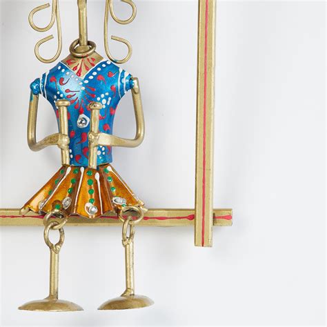 Buy Corsica Mystic India Metal Set of 3 Musicians Wall Accents from ...