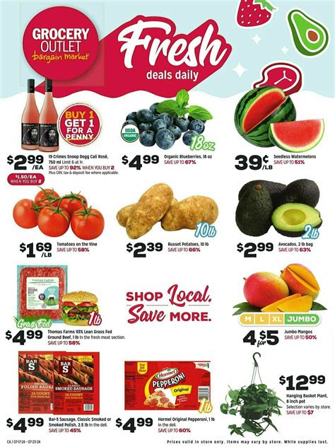 Grocery Outlet Weekly Ad & Circulars from July 17