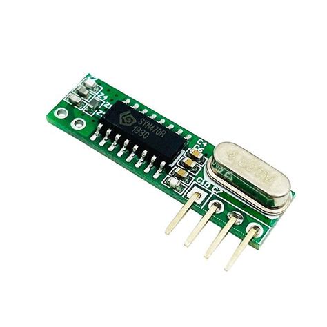 RF Receiver Module 433MHz 433.92MHz RX217 RX500 with antenna ...