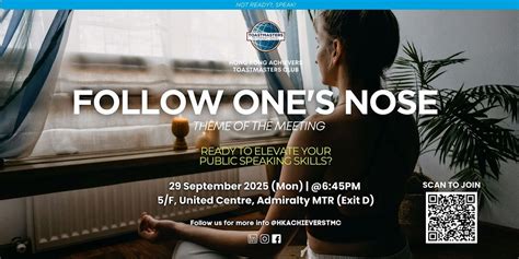 HK Achievers Toastmasters Club Weekly Meeting, 5th Floor United Centre ...