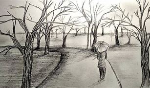 old man pencil drawing