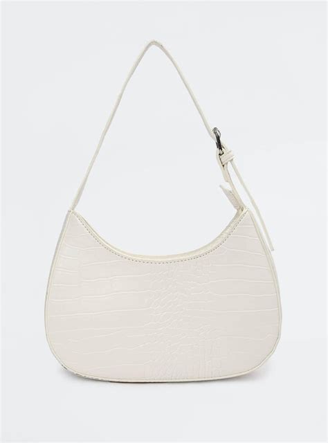 Buy Women Croc Embossed Shoulder Bag Online at just Rs. 599.0 ...