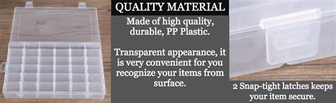 RUDRISHA 36 Grid Cells Plastic Storage Medicine Pills Tools, Jewelry ...