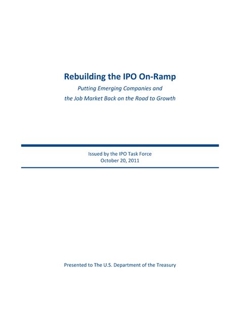 Rebuilding the ipo on-ramp - BBA - LPU - Studocu