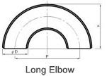 180 Degree Long Radius Steel Elbow Manufacturer, Exporter & Supplier