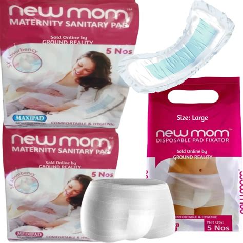 Buy LADY HAWK Post Pregnancy Kit New Mom Maternity Sanitary Pads for ...
