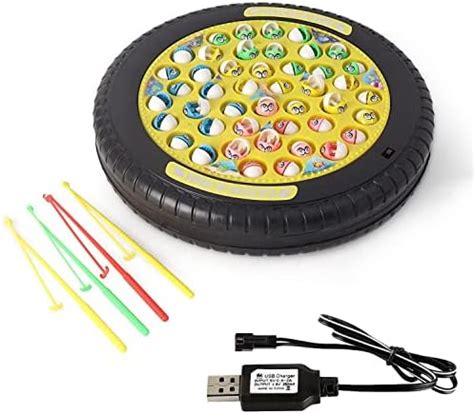 Buy Braintastic Rechargeable Fishing Game Fish Catching Game Toy 45 ...