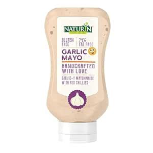 Naturin Garlic Mayo | Real Hot & Spicy Mayonnaise with Rich Garlic ...