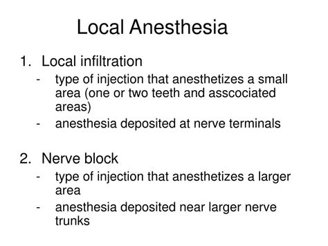 Local Anesthesia 的图像结果