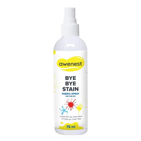awenest Bye Bye Food Stain - Instant Food Stain Remover Fabric Spray ...