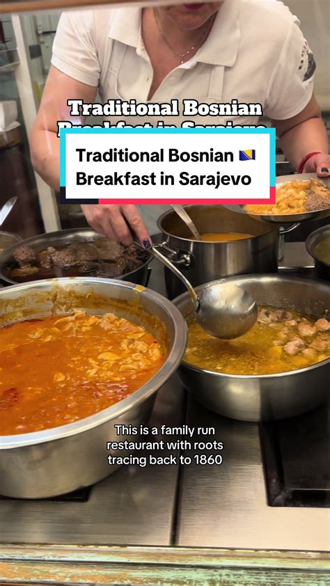 Exploring Bosanski Sahan: Traditional Bosnian Breakfast | TikTok
