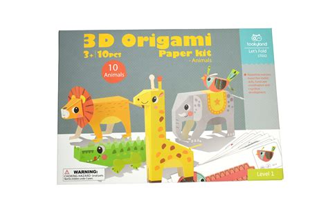 3D PAPER MODEL ANIMALS CRAFT KIT