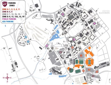Lane Stadium Parking Information - Virginia Tech Athletics