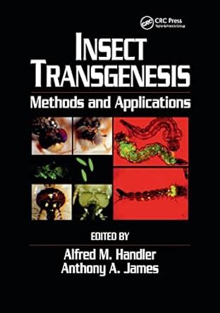 Buy Insect Transgenesis: Methods and Applications Book Online at Low ...