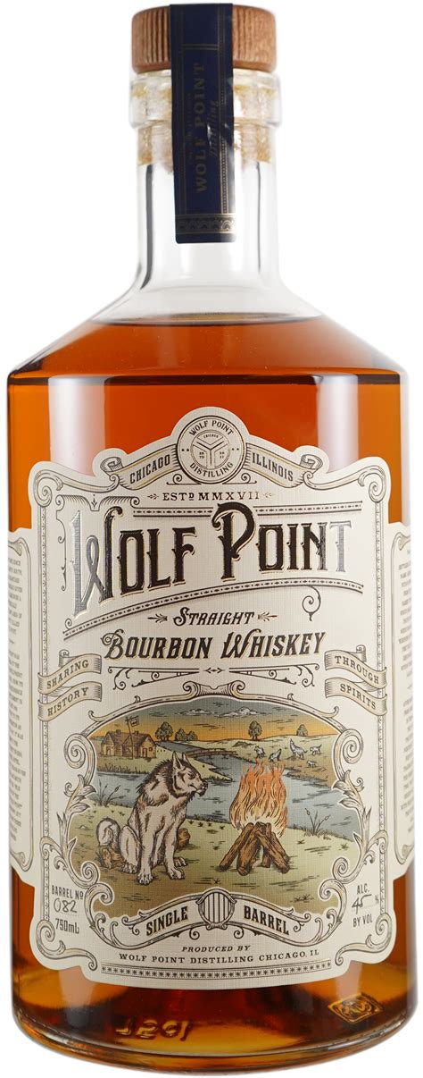 Wolf Point Distilling Straight Bourbon | 750 ml Bottle