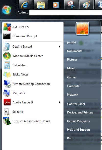 Image result for Windows 7 Desktop All Programs