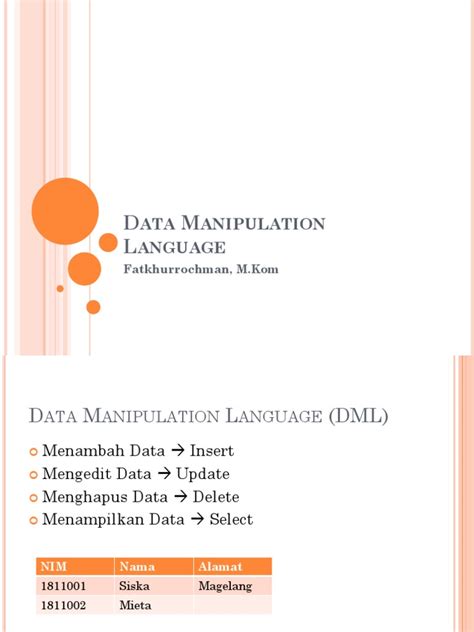 Data Manipulation Language 的图像结果