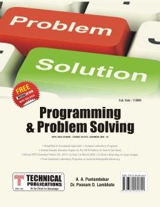 Programming & Problem Solving for SPPU 19 Course (FE - I/II - Common ...