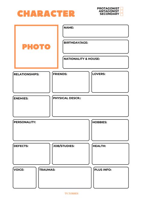 Best 12 Character sheet template – Artofit
