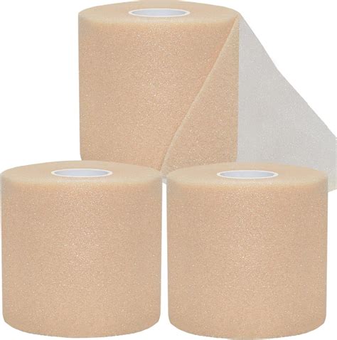 Amazon.com: Prewrap Athletic Tape Set-4 Rolls Foam Pre Wrap & 2 Rolls ...