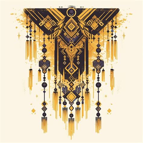Intricate tribal jewelry with beads and metals | Premium AI-generated ...
