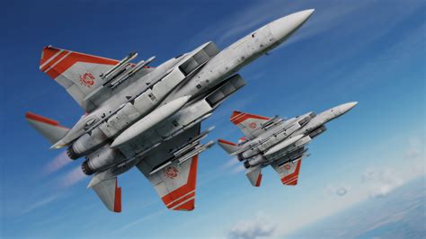 Ace Combat - Kingdom of Erusea Air Force 3rd Royal Guards Regiment "Rose Squadron" F-15C Eagle - kingdom of erusea