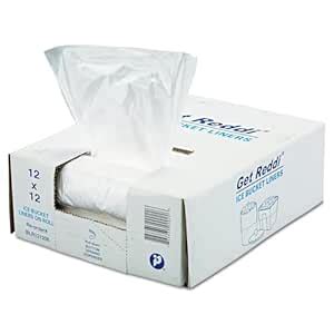 Inteplast BLR121206 3 qt Capacity, 12" Lenght x 12" Width, Ice Bucket ...