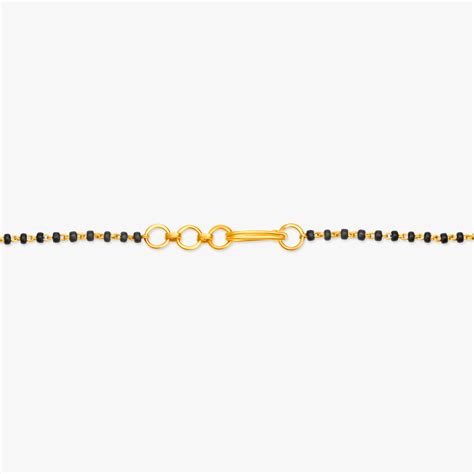 Modish Floral Mangalsutra