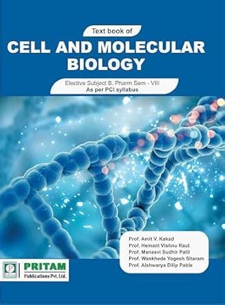Buy Textbook of Cell and Molecular Biology, B.Pharm Semester VIII, PCI ...